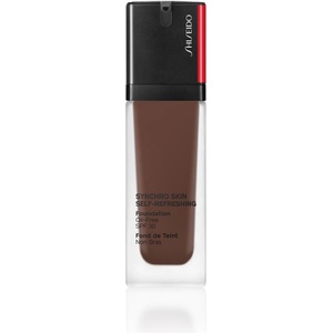 Shiseido Synchro Skin Self-Refreshing Foundation дълготраен фон дьо тен SPF 30 цвят 560 Obsidian 30ml