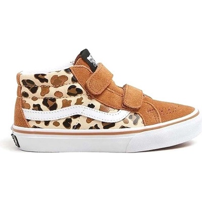 Vans SK8-Mid Reissue V Leopard Glitter brown/true white