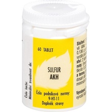 Radim Bakeš Galenická laboratoř Ostrava AKH Sulfur 60 tablet