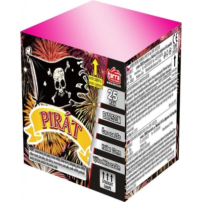 Baterie výmetlic PIRÁT 25 ran 18 1 Čína BAT2523M