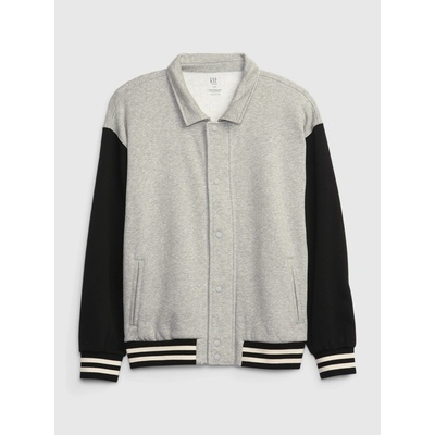 GAP detská varsity bunda Unisex Sivá 14/16