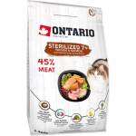 ONTARIO Cat Sterilised 7+0, 4kg храна (213-10833)