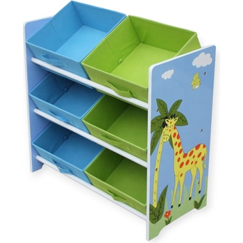 Ginger Home Органайзер-етажерка с кутии за съхранение Ginger Home - Safari (TF5008)