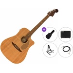 Fender Redondo Player Premium SET Natural Електро-акустична китара Дреднаут
