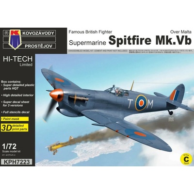 Kovozávody Prostějov Supermarine Spitfire Mk.Vb „Over Malta“ HI-TECH Limited 1:72