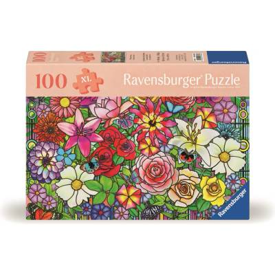 Ravensburger - Puzzle Tiffany's Flower World - 100 piese