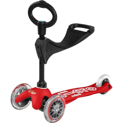 Micro Mini Deluxe 3v1 červená
