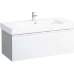 Laufen Pro S - Шкаф за мивка, 101x45x39 см, 1 чекмедже, бял гланц H4835510964751 (H4835510964751)