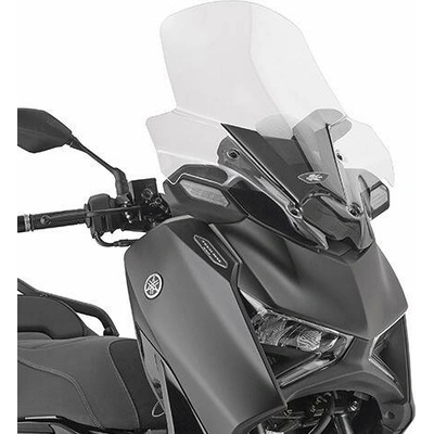 KAPPA plexi štít YAMAHA X-MAX 300 TECH MAX 25- (58,5 cm x 58 cm) průhledný (10 cm vyšší než originál)
