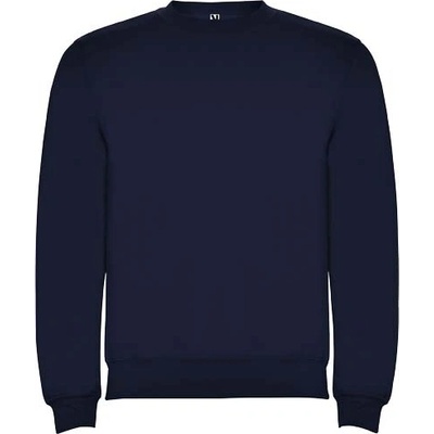Clasica detský sveter s výstrihom crewneck námornícka modrá