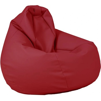 Image 1 of PUFRELAX Калъф за пуф круша, 220л. , Nirvana Hobbit - Rosu Carmin (COVER_PUF-G-NH-CR-RSU)