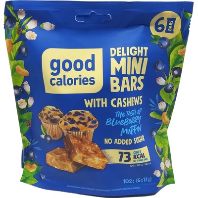 Good calories mini kocky muffin 6 x 17 g