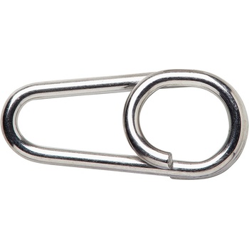 Savage Gear Karabínka Custom Salt Splitring Snaps S 18 kg 15 ks