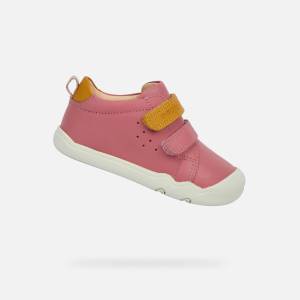 GEOX Розови barefoot обувки за първи стъпки Geox Steppieup Girl Geox | Rozov | Момичешки | 24