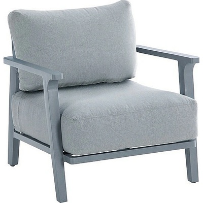 DEOKORK Hliníkové křeslo SAN DIEGO (šedá)