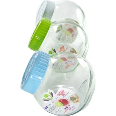 Nádoby na korenie 500 ml, 3 kusy v balení Farba: Multifarebné, Veľkosť: 0.5L