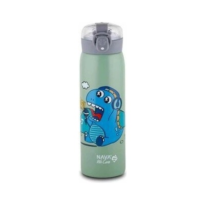 Nava Termoska 500 ml DINO zelená