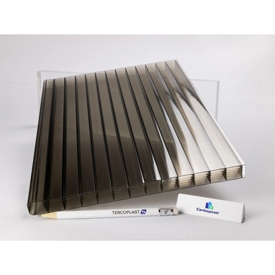 Carboplak Lexan 16 mm 2100 x 2000 mm bronz 1 ks