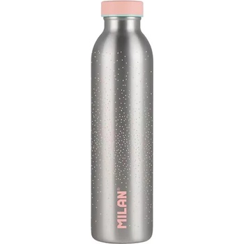 Image 1 of MILAN Изотермична бутилка за вода Milan Silver, розова, 591 мл