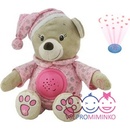 Baby Mix medvídek s projektorem růžový