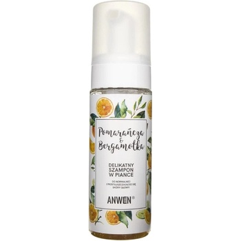 Anwen Pomeranč a bergamot Jemný pěnový šampon 170 ml