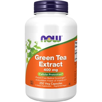 NOW NOW Green Tea Extract 400mg, 250 Veg Capsules