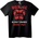 NOONEBRAND Тениска Боксова Нокаутираща Сила - 2XL, Black