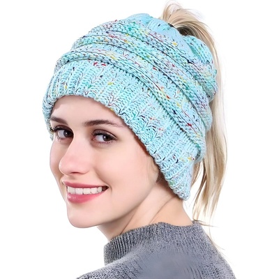 HARAHU Шапка da-4337 - Слабо Синьо kp4337 (da-4337)