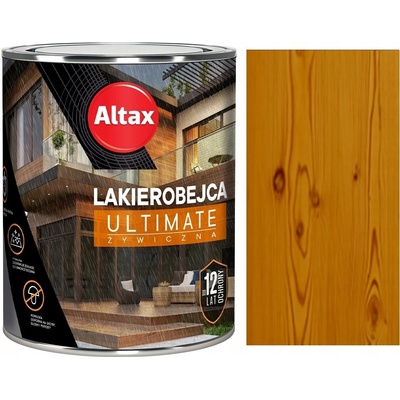 Altax Lazura Ultimate Pryskyřičná 5L kaštanová, 12 let ochrany