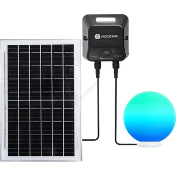 Aigostar Aigostar-LED RGB димируема външна лампа MESH 35W/3, 7V 4000mAh 2700-6500K IP65 Ø 50 см (AI2292)