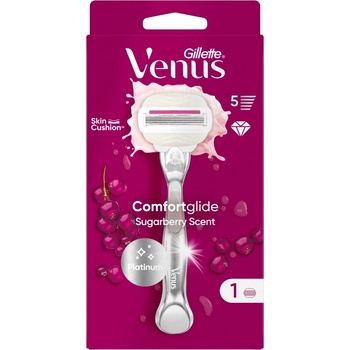 Gillette Venus Platinum Comfortglide Sugarberry (тример + 1 глава)