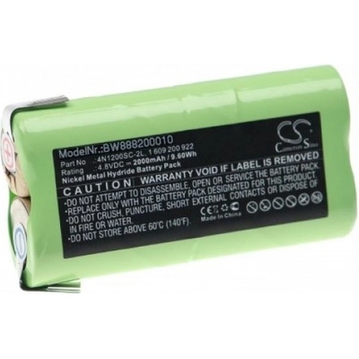 VHBW Bosch P800S / AGS 65, 4,8 V 2000 mAh