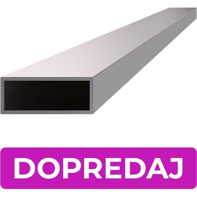 DOPREDAJ profil 50 x 20 x 2 x 1000 mm, brúsená AISI 304