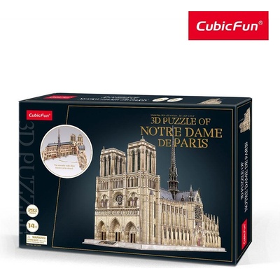 CubicFun 3D Пъзел NOTRE DAME DE PARIS MASTER COLLECTION (1004880F)
