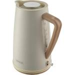 Sencor Електрическа кана за вода SWK 2717YG, 2250 W, 1.7 L, Бял Електрически кани