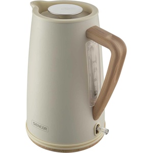 Sencor Електрическа кана за вода SWK 2717YG, 2250 W, 1.7 L, Бял Електрически кани