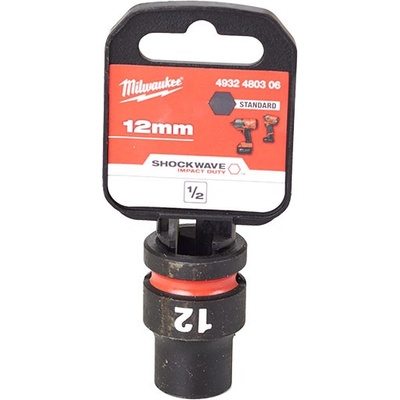 Milwaukee Nástrčná hlavica STD 12 mm (1/2") 4932480306