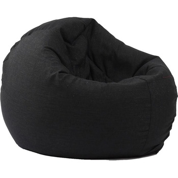 Image 1 of PUFRELAX Пуф, за деца, 210л. , Relaxo - Eerie Black, Перящ се калъф, Пълнеж от Полистиролни, Гама Premium (PUF-G-R-PT-ERBL)