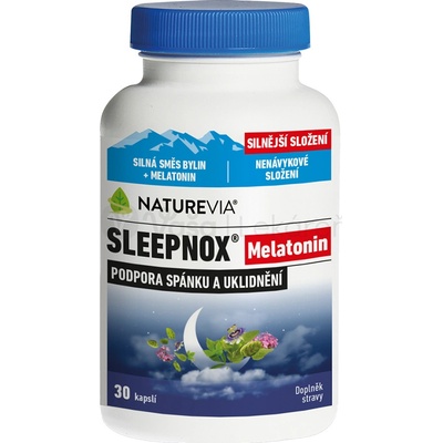 NatureVia Sleepnox Melatonin 30 kapsúl