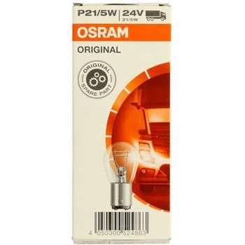 Image 1 of OSRAM Крушка osram p21/5w, 24v, 5/21w, 10 броя