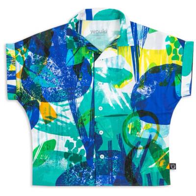 Wouki Hitode forest blue Детски размер: 134 / Цвят: син
