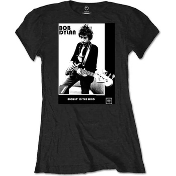 Image 1 of Bob Dylan Blowing in the Wind Black L Дамски Риза (DYLTSP03LB03)