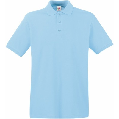 Fruit of the Loom 163218 Pánská polokošile s krátkým rukávem sky blue