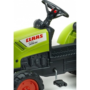 Falk Šliapací traktor 1040B Claas Arion 430 s vlečkou