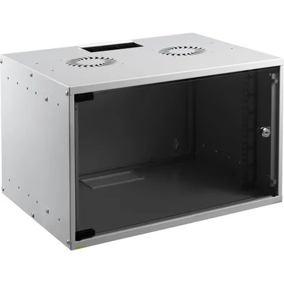 Mirsan Комуникационен шкаф Mirsan MR. SOH07U30DE. 02, 7U, 535 x 300 x 350 mm, D=300 мм, бял (MR.SOH07U30DE.02)