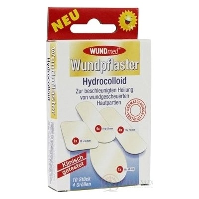 WUNDmed Hydrokoloidní náplast 10 ks