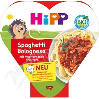 HiPP TĚSTOVINY Bio Boloňské špagety 250 g