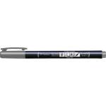 Tombow Marker Fudenosuke твърд сив (WS-BH49)