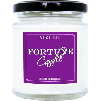 Image 1 of With Scent of Books Ароматна свещ с късметче Next Lit Fortune Candle - Bush Bouquet, на български език (NLFC03_BG)