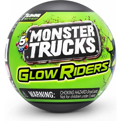 Zuru 5 Surprise Monster Trucks Glow Riders